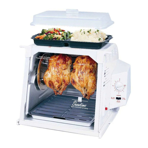 Ronco Showtime 4000 NHR Quick guide Ronco Showtime 4000 NHR Quick guide