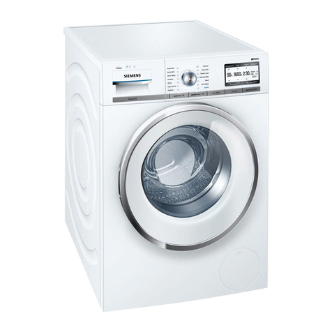 Siemens WM16Y892AU Instruction manual and installation instructions