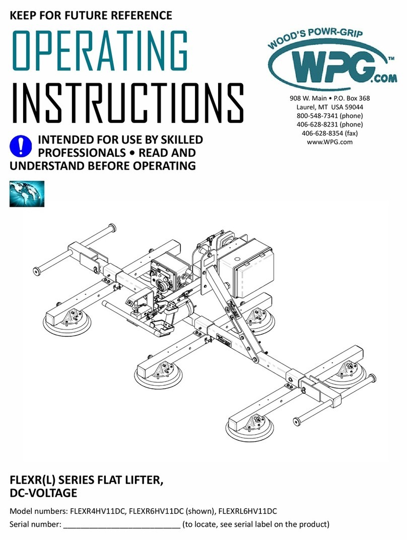 WPG FLEXR Series User manual