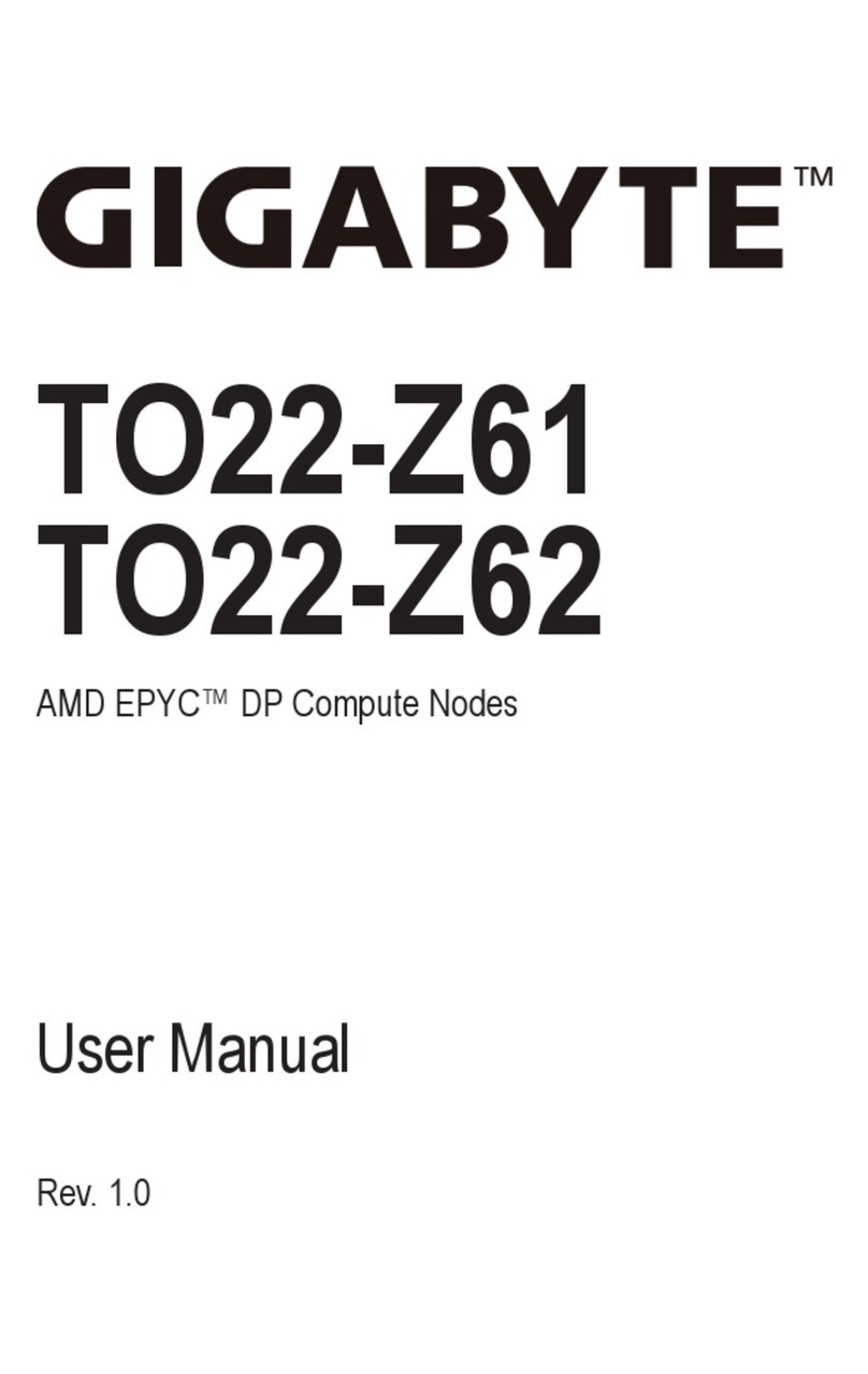 Gigabyte TO22-Z61 User manual