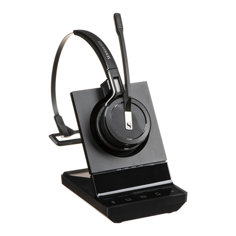 Sennheiser SDW 10 HS quick guide