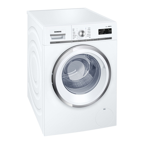 Siemens WM14W440AU Specification sheet