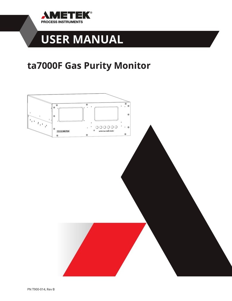 Metek ta7000F user manual