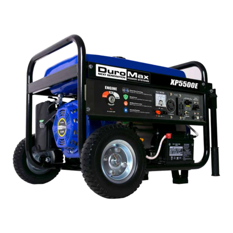 DUROMAX XP5500E user manual
