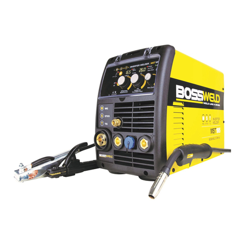 BossWeld MST185 manual