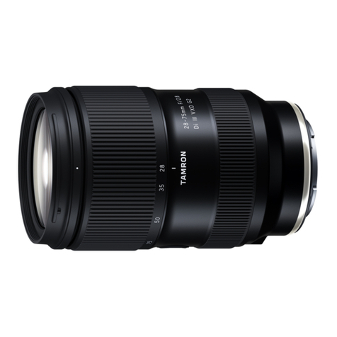 Tamron A063 User manual Tamron A063 User manual