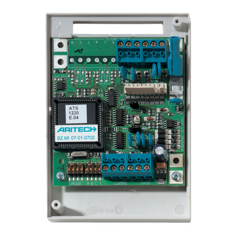 Aritech ATS1210 quick start guide Aritech ATS1210 quick start guide