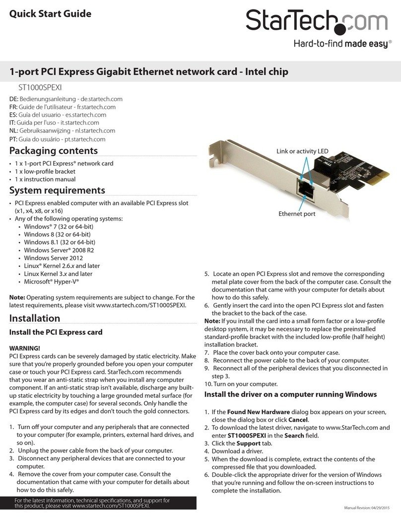 StarTech.com ST1000SPEXI quick start guide