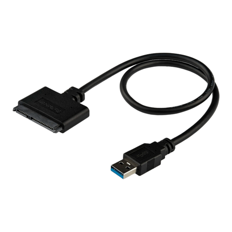 StarTech.com USB3S2SAT3CB User manual