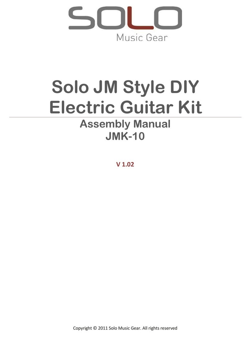 Solo JMK-10 Assembly manual