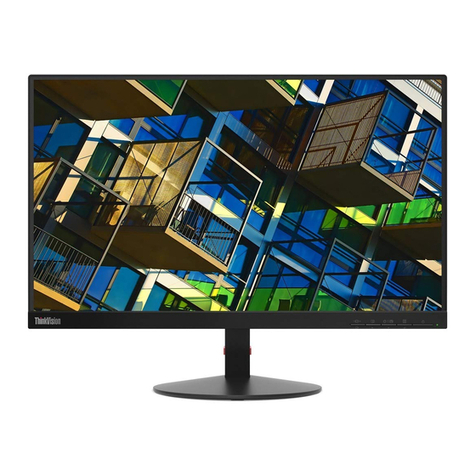 Lenovo ThinkVision S22e-19 User manual