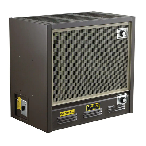 Newmac NS220E Installation, operating and service manual