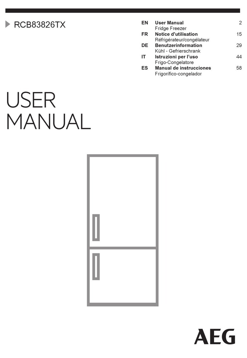AEG RCB83826TX User manual