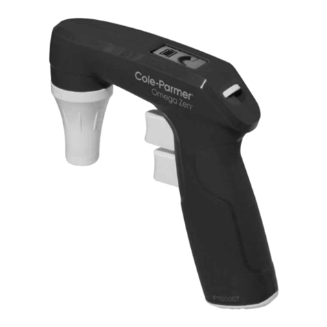Cole Parmer Omega Zen Operator's manual