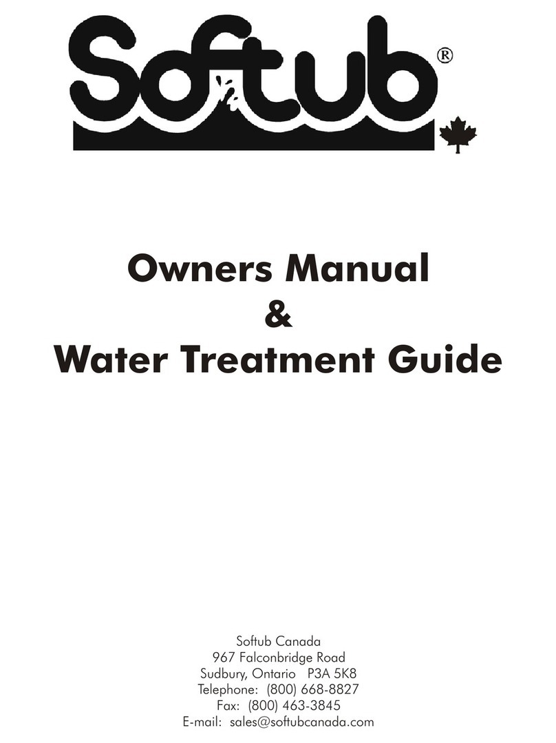 Softub 140 owner's manual