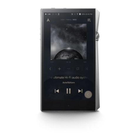 Dreamus Astell & Kern SP2000 Instruction book