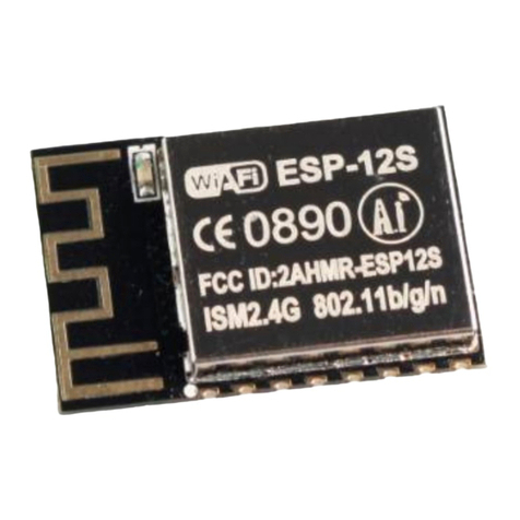 Ai-Thinker Technology ESP-12S user manual