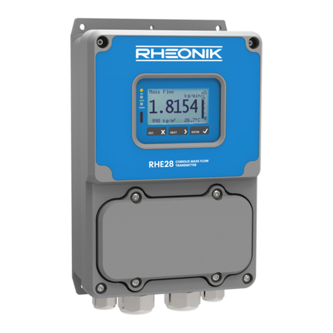 RHEONIK RHE28 Installation & start?up guide