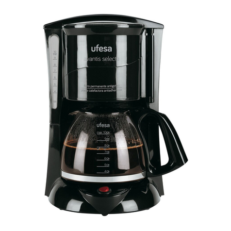 UFESA CG7231 avantis selecta instruction manual