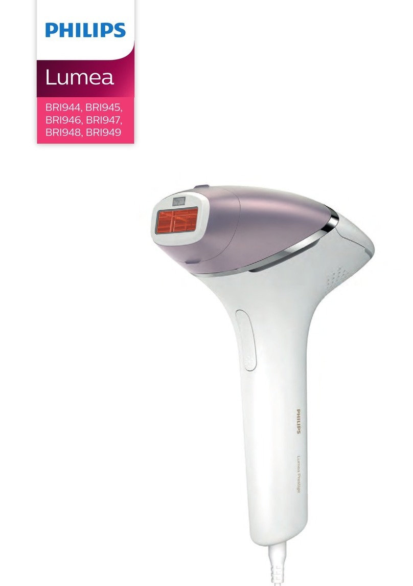 Philips Lumea Prestige BRI944 manual