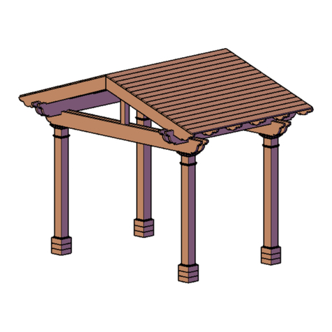 Forever Redwood THE STOA PAVILIONS User manual