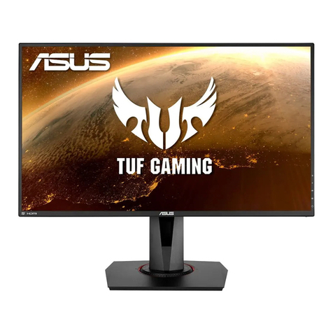 Asus VG279QR Series User manual Asus VG279QR Series User manual