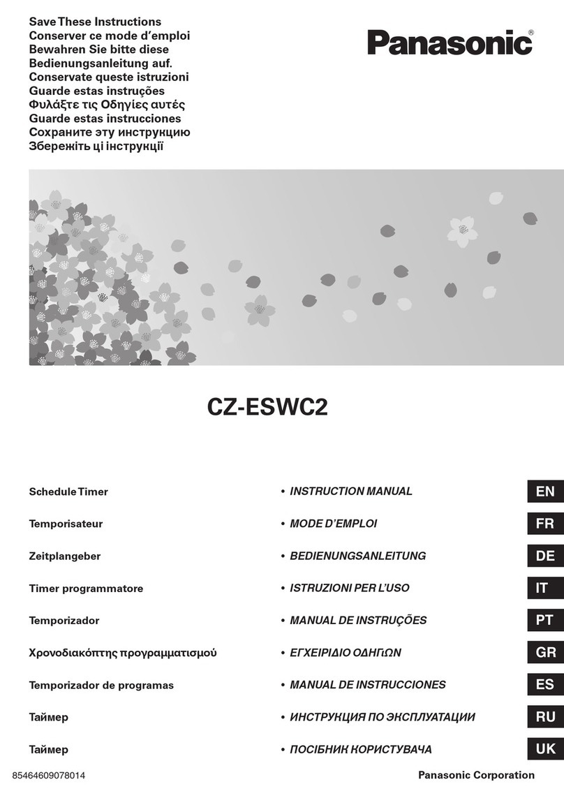 Panasonic CZ-ESWC2 instruction manual