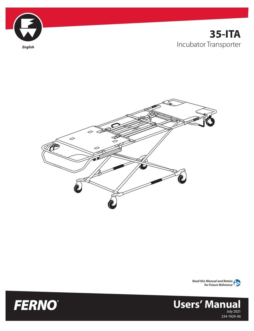 Ferno 35-ITA user manual
