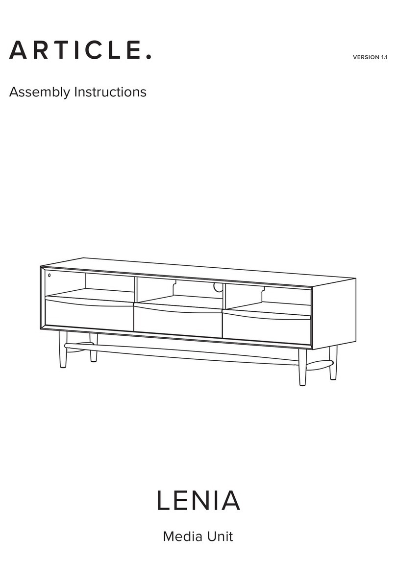 CasaOne LENIA Assembly instructions