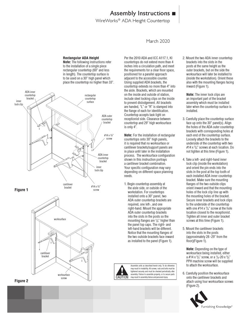 KI WireWorks Assembly instructions