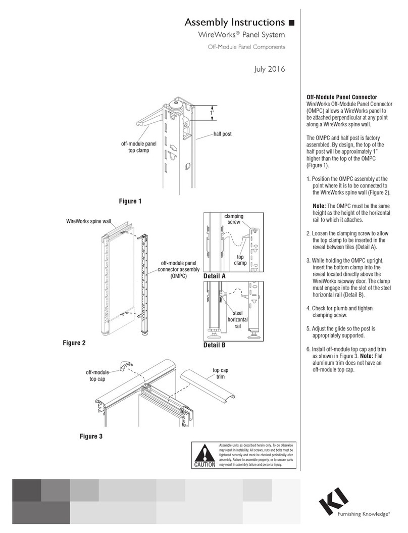 KI WireWorks Assembly instructions