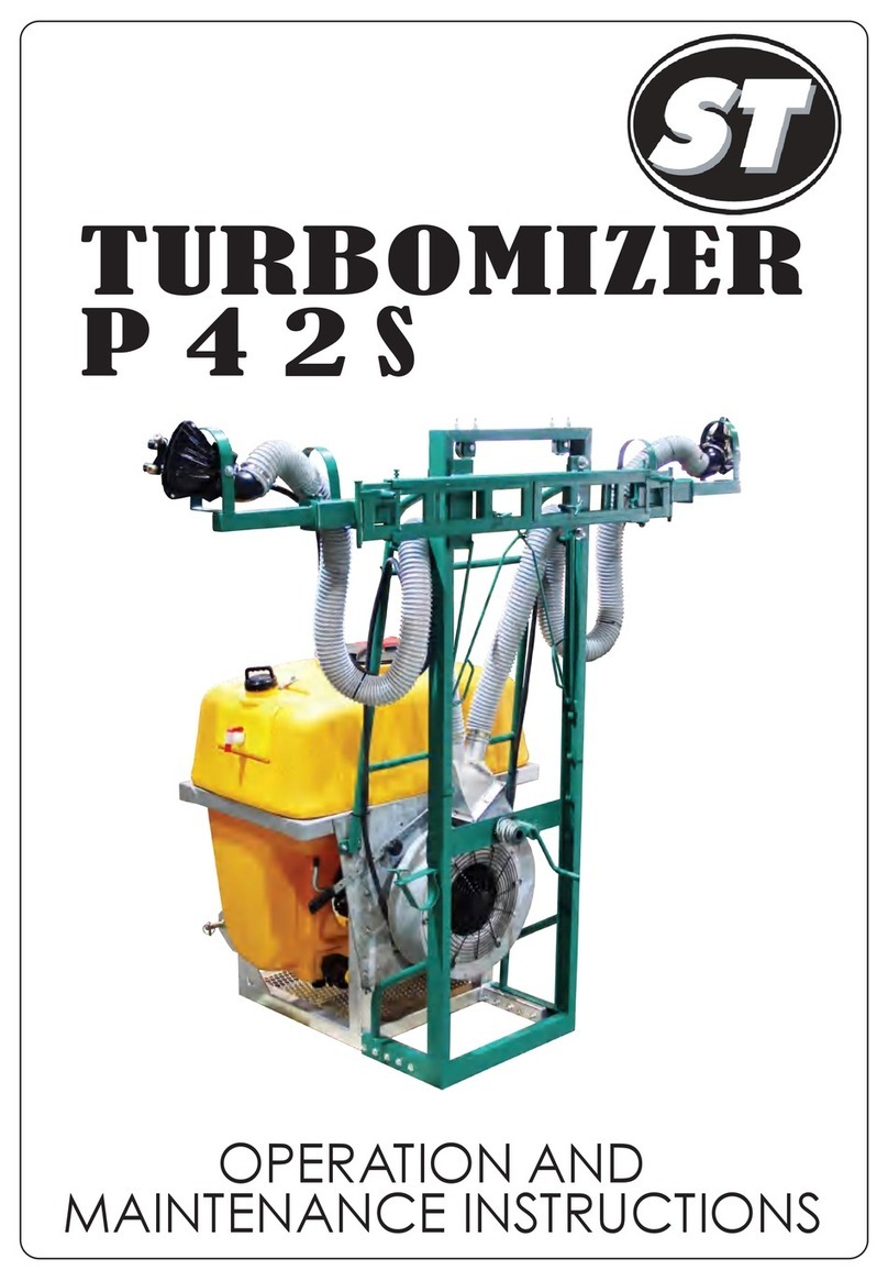 ST TURBOMIZER P42 S Operation and maintenance instructions