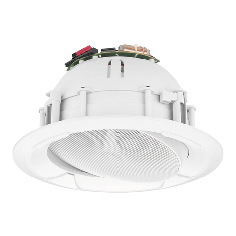 Monacor EDL-65TW User manual