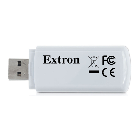Extron electronics ShareLink Pro WFA 100 User manual Extron electronics ShareLink Pro WFA 100 User manual