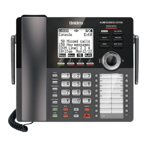Uniden AT4801 user manual