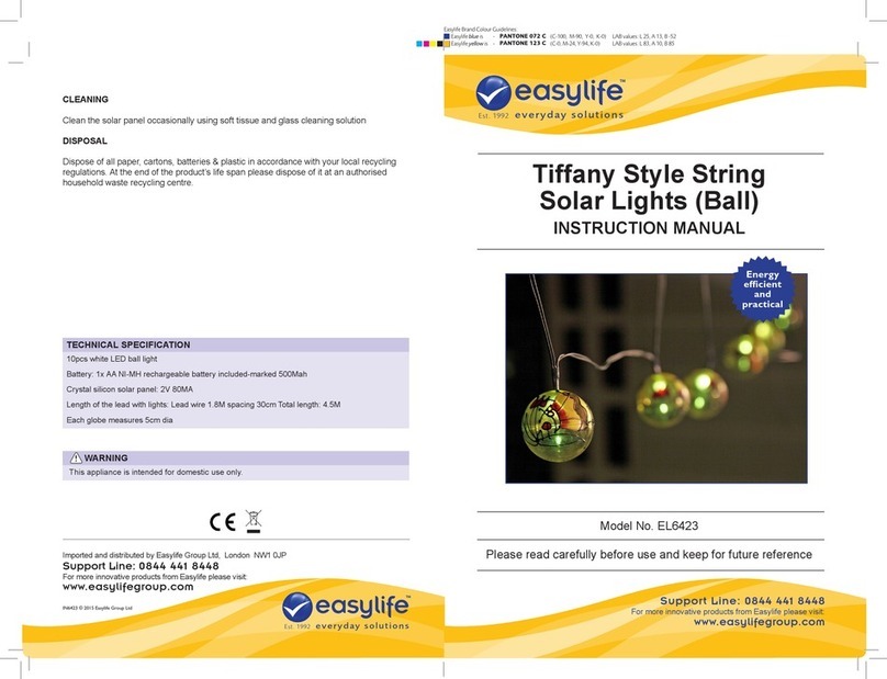 Easylife EL6423 instruction manual