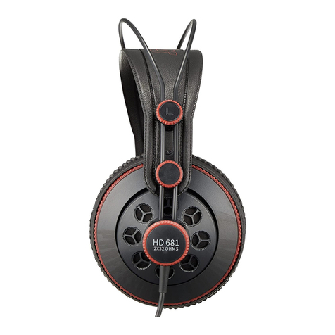 Superlux HD681 Series quick start guide
