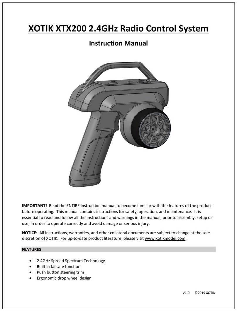 XOTIK XTX200 User manual
