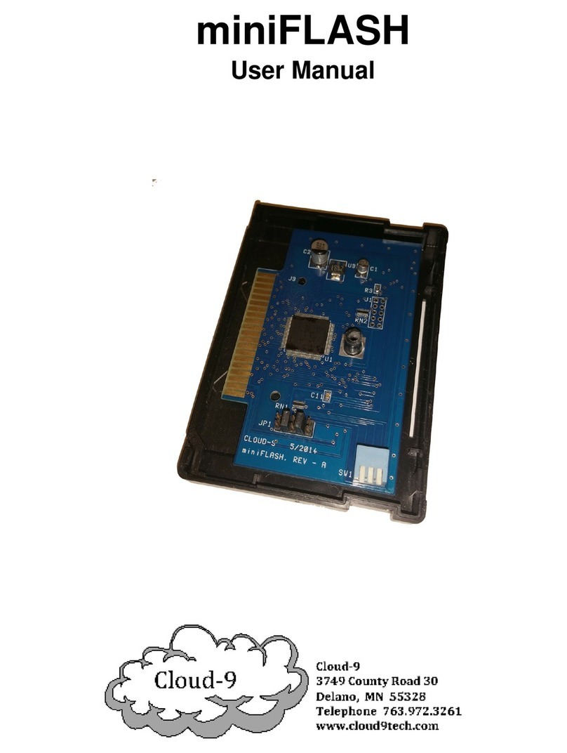 Cloud-9 miniFLASH user manual Cloud-9 miniFLASH user manual