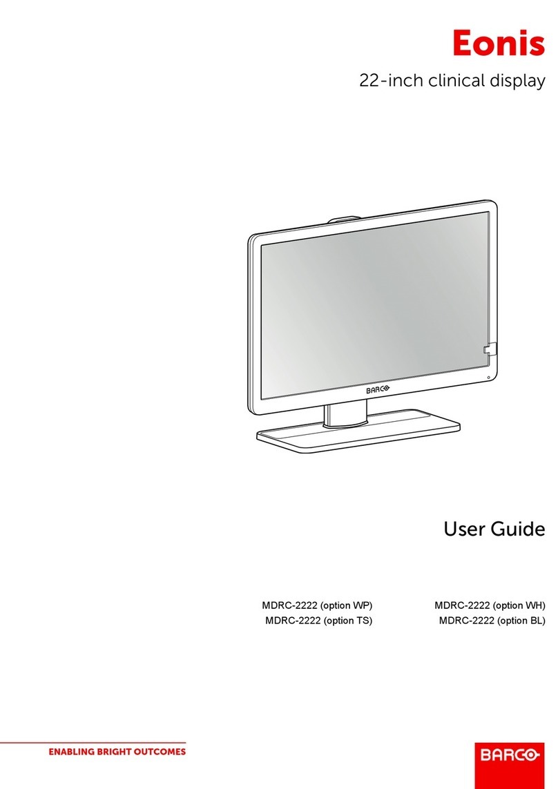 Barco Eonis MDRC-2222 WP User manual