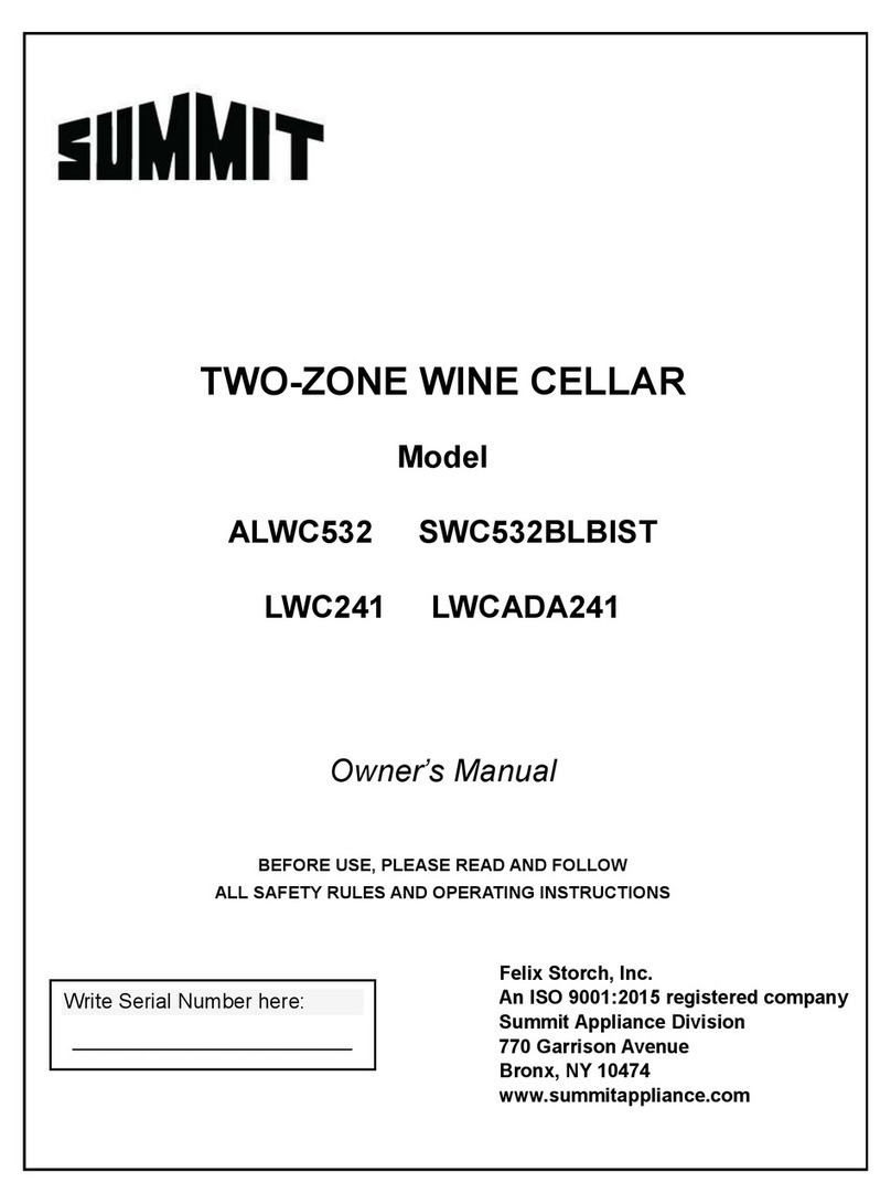 Summit ALWC532 owner's manual Summit ALWC532 owner's manual