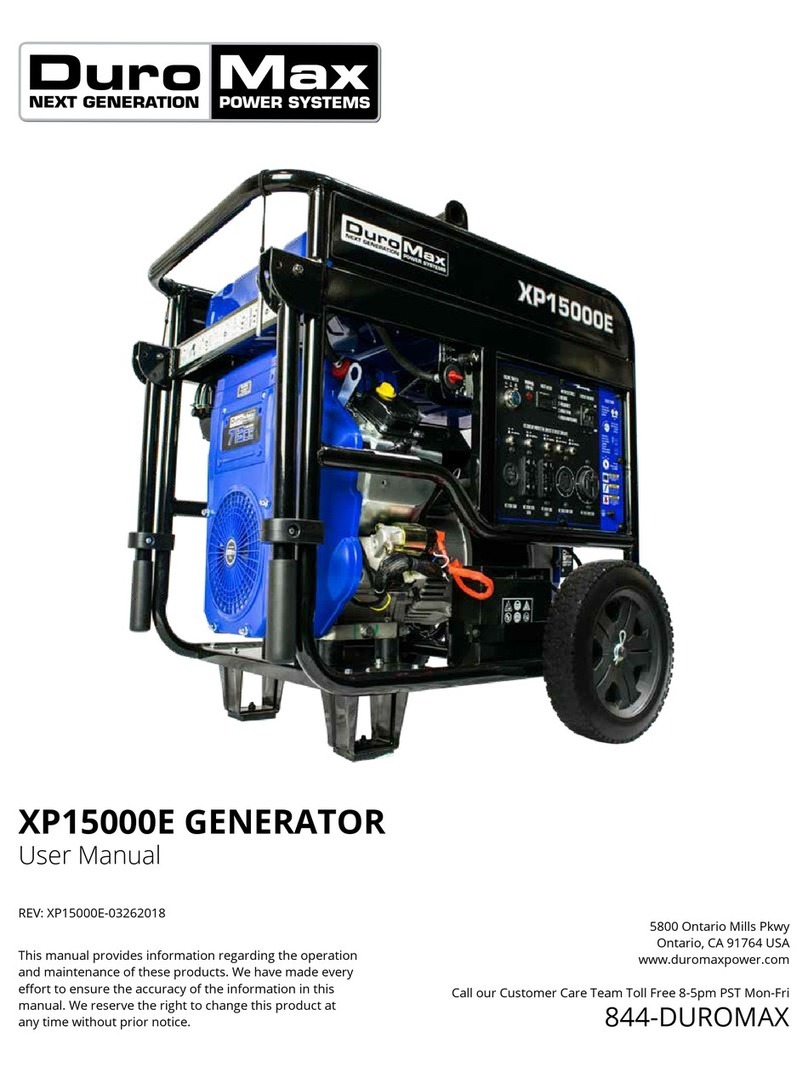 DUROMAX XP15000E user manual
