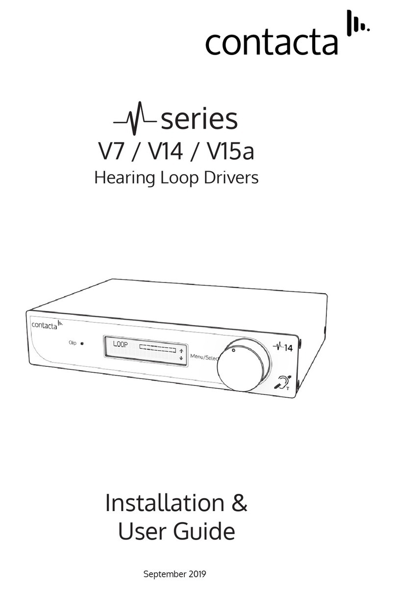 Contacta V7 Installation & user guide