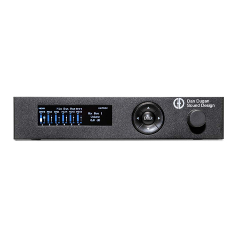 Dan Dugan Sound Design E-2A User manual