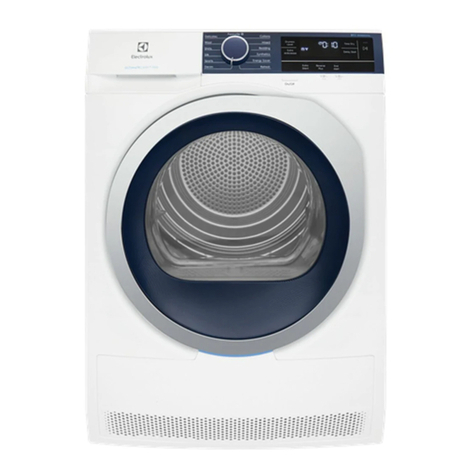 Electrolux EDH803CEWA user manual