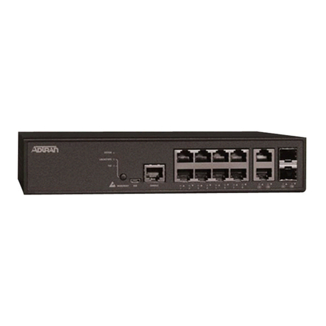 ADTRAN NetVanta 1560-08-150W User manual