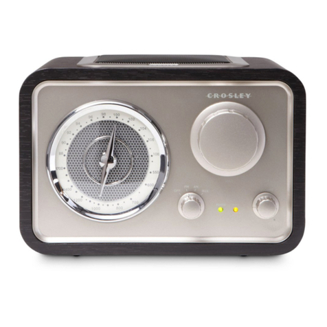 Crosley CR3003B instruction manual