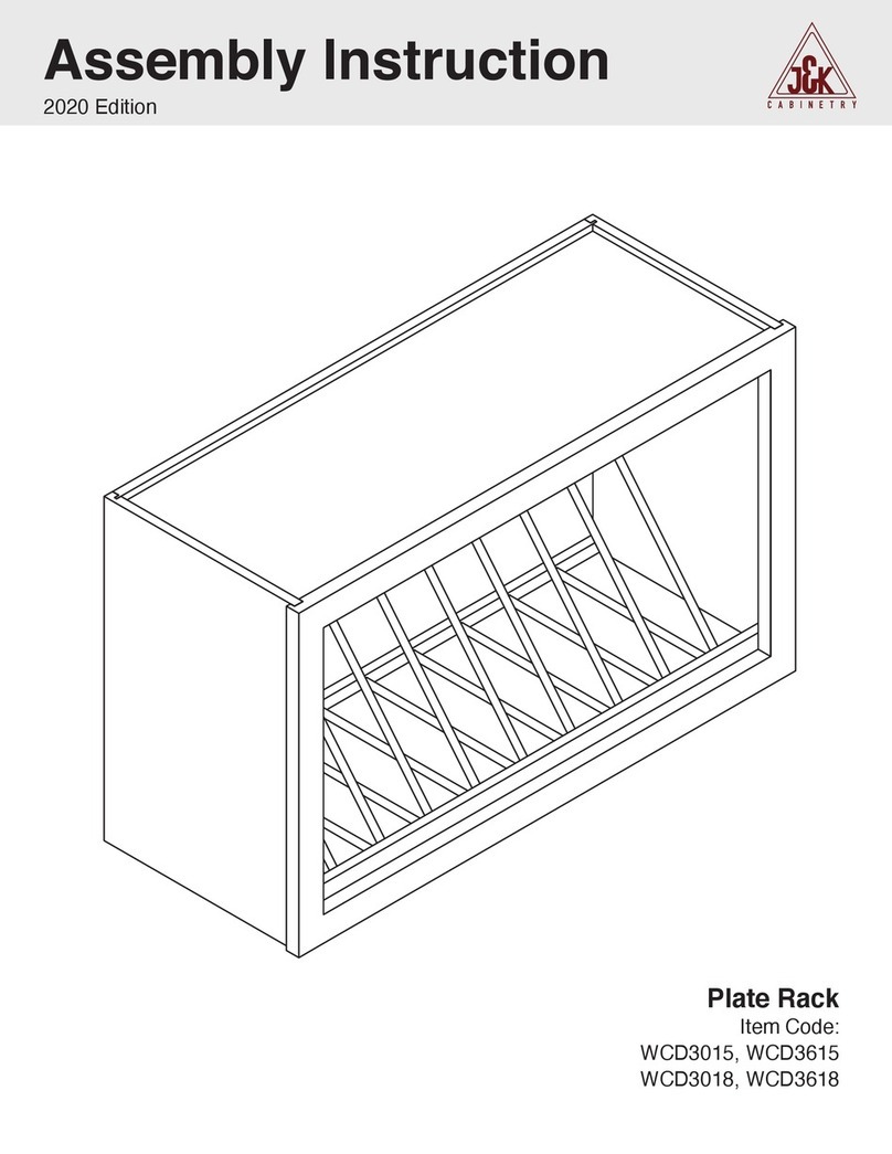 J&K WCD3015 Assembly instructions