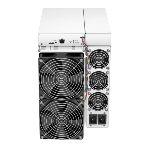 BITMAIN ANTMINER S19j Pro Server User manual
