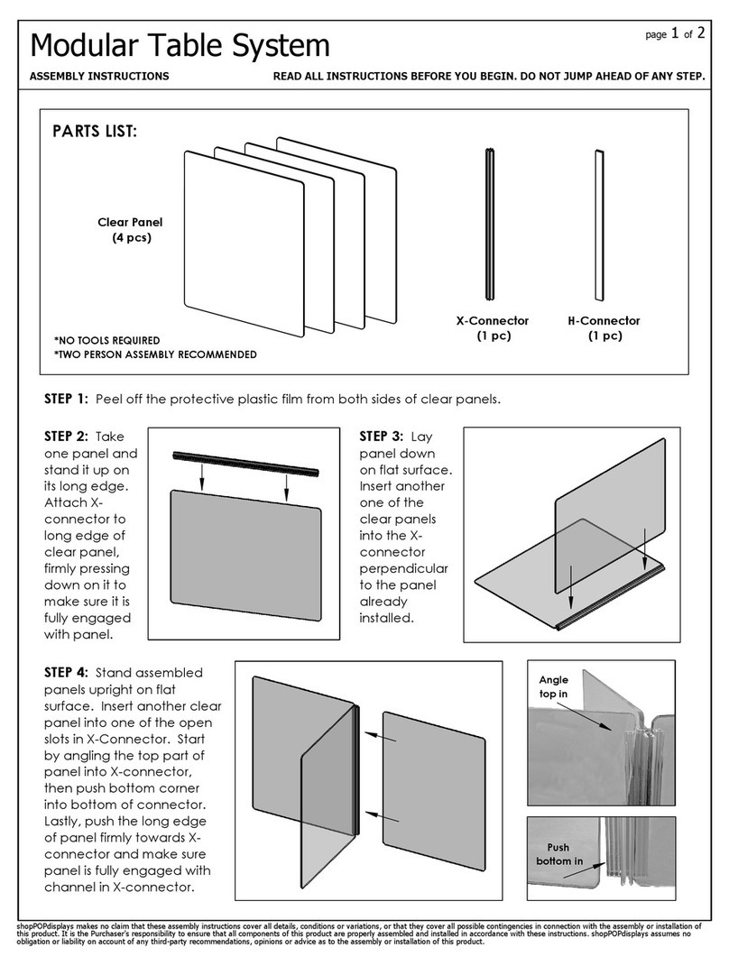 shopPOPdisplays 13211 User manual